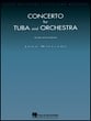 CONCERTO FOR TUBA AND ORCH TUBA SOL cover